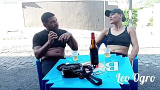 Drunk Lesbian Gets Fucked