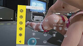 Virtual Reality Game Featuring Anime Characters