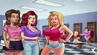 Summertime Saga Hot Bathroom Bang Episode 4 13