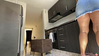 Natalia Helps With Cleaning And Milking The Bull Every Monday.