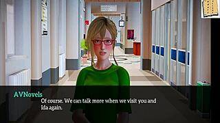 My new family features erotic hentai scenes with small tits and redheads