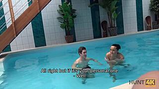 Hunt4k Deal at Spa Zone Turns Into Blowjob and Raw Fucking for Cash