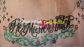 Pin tail on bitch sucking master's cock 😈