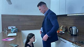 stepsister caught with a dildo - she lets me cum in her tight ass hole