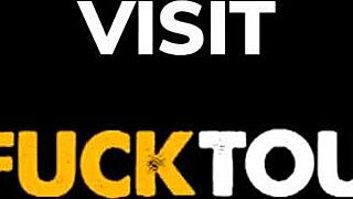 Slim Brunette Amateur Yearns for Anal Sex in Latina Fuck Tour