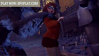 Werewolf Licking and Fucking Perfect Pussy in Hentai Animation