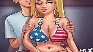 Summertime Saga Uncensored Cartoon Milk Blowjob Scene 96