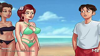 Summertime Saga Uncensored Cartoon Milk Blowjob Scene 96