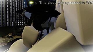 Kyller Sucking Hard in a Dark Alley with Intense 3D Cartoon Action