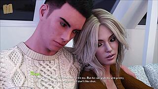 Exploring adventures in Being a Dik 301 game with cute anime characters