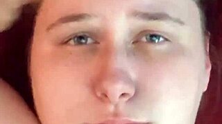 Amateur Gets Face Cum Dumped