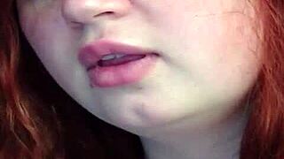 Russian Pawg Beautiful Natural Redhead Solos