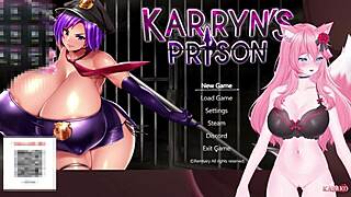 Vtuber Kanakovt Plays Karryns Prison - Catgirls Pussy Teased And Used Non Stop With Loud Moaning Asmr