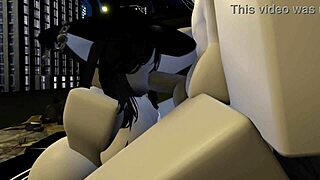 Kyller Sucking Hard in a Dark Alley with Intense 3D Cartoon Action