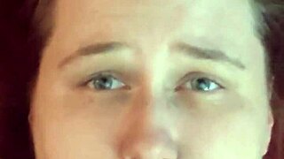 Amateur Gets Face Cum Dumped