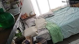 Milf Says, 'Who Is Watching Me Clean My Room?'