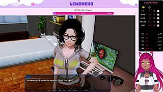 yo, vtuber lewdneko diving into harem hotel part 1, let's go! 😜