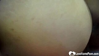 Brunette Stepsister Takes Hardcore Pounding After Hot Blowjob