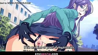 i love how anal sex turns her face into ahegao in this hentai