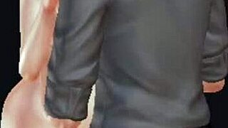 Damn! Hentai 3D Chick with Big Boobs Screwed