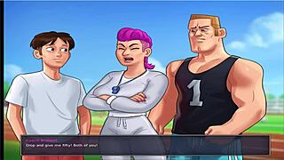 Summer Time Saga Uncensored Part 38 with hentai cartoon anime game dating elements