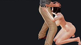 Damn! Hentai 3D Chick with Big Boobs Screwed