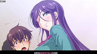 i love how anal sex turns her face into ahegao in this hentai