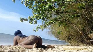 Teen Twerks Naked on Public Street, Shaking Big Ass for Cock