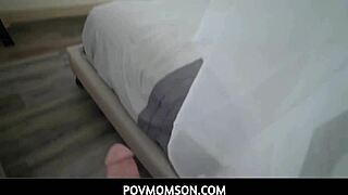 POV Stepmom Courtney Taylor and Stepson Slam Hard in Taboo Anal Action