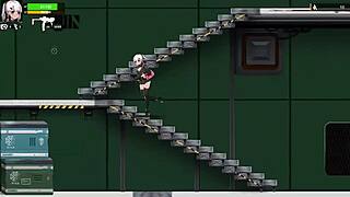 Massive hentai cock slams into big anime tits hard.