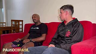 The stepfather's suggestive encounter with big tits and monster cock