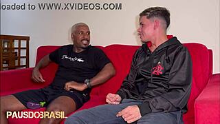 The stepfather's suggestive encounter with big tits and monster cock