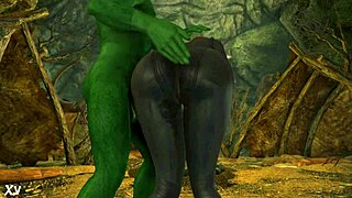 omg, scarlett johansson gettin hulk smashed in 3d, i cant even...