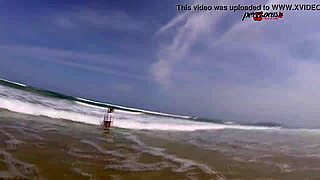 Walking naked on southern beaches