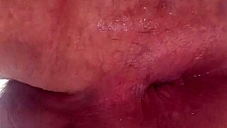 hot close up of gay anal with massive dildos