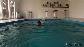 public swimming pool lesbian fisting session