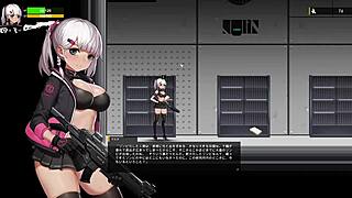 Massive hentai cock slams into big anime tits hard.