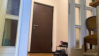 I Took Off My Panties In Front Of The Delivery Guy And Gave It For A Present