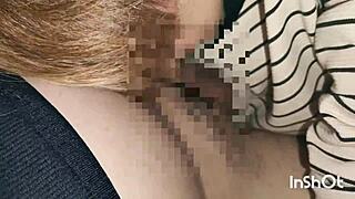 japanese amateur couple outdoor blowjob and handjob