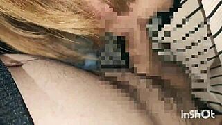 japanese amateur couple outdoor blowjob and handjob