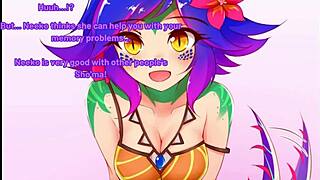 Neeko finds you lost in forest for wholesome oral, paizuri, and futanari anal preview.