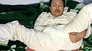 Can This Blue Amateur Squirt With A Dildo So Sexily?