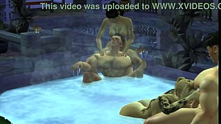 Dangerous ties episode 11 features intense scenes in Spanish Sims 4 XXX