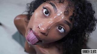 Barbie Rous Feels The Intense Pleasure Of Going Black.