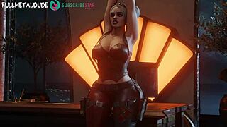 Anime Hentai Scene With Big Tits in Wild Action Display