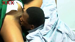 Lucky teacher with long dick feels ecstatic as two naughty college girls serve him hot sex in office to upgrade grades