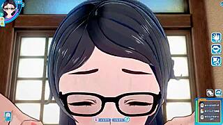 Koikatsu Sunshine: Plain Girl With Glasses Rides Face-To-Face