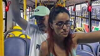 Student groped and screwed inside a public bus