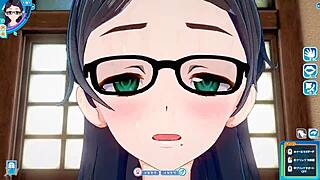 Koikatsu Sunshine: Plain Girl With Glasses Rides Face-To-Face