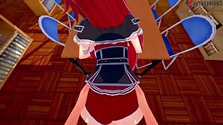 Rias Gremory's Subtle Plea for Sex in HS DXD NTR